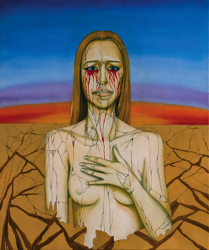 La Mujer que lloró Sangre II (60x70)